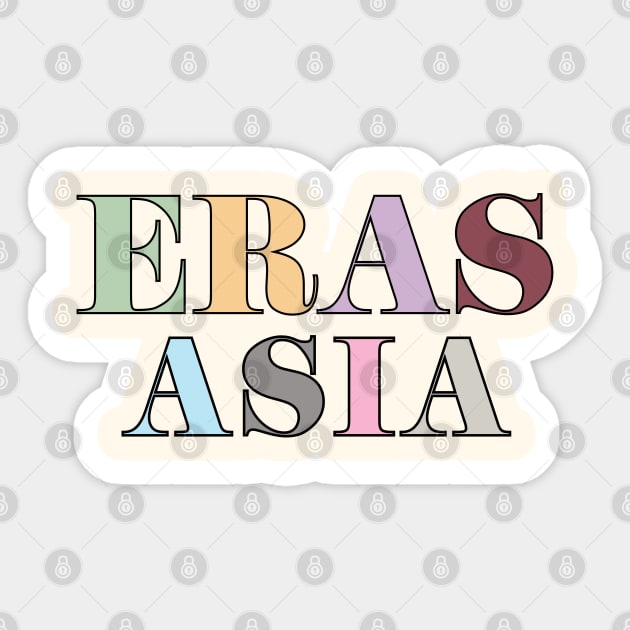 Eras Tour Asia Sticker by Likeable Design